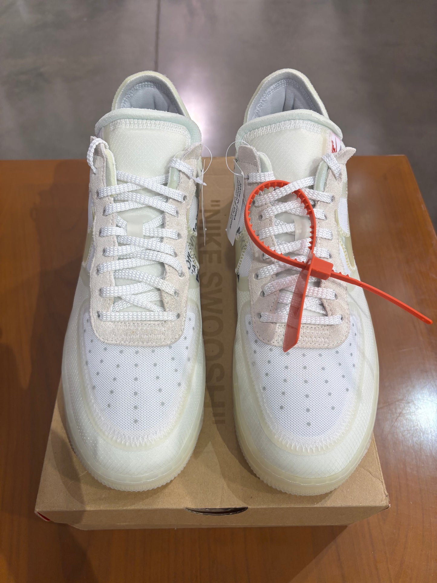 Off White Nike Air Force 1 Low Sail