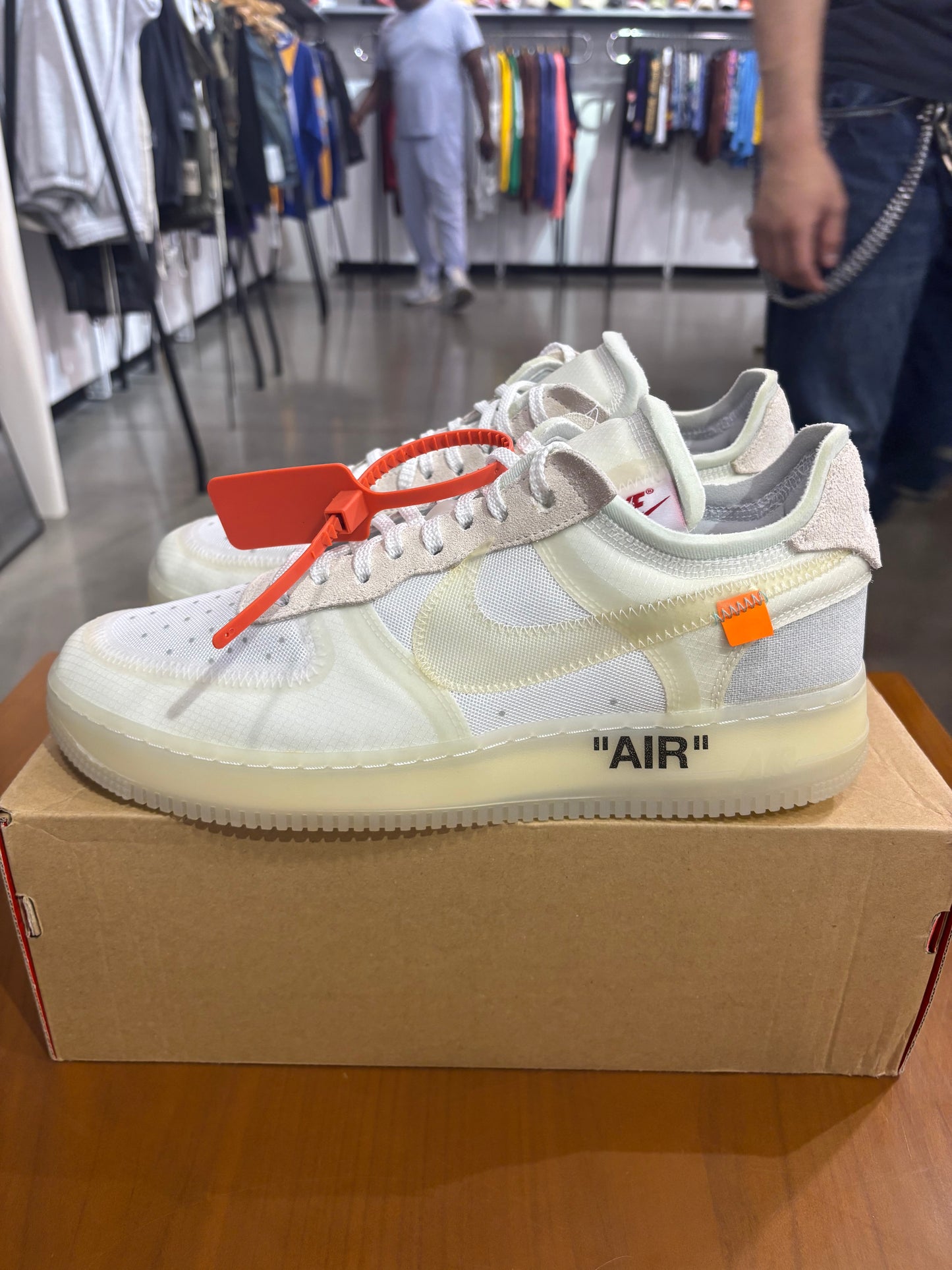 Off White Nike Air Force 1 Low Sail