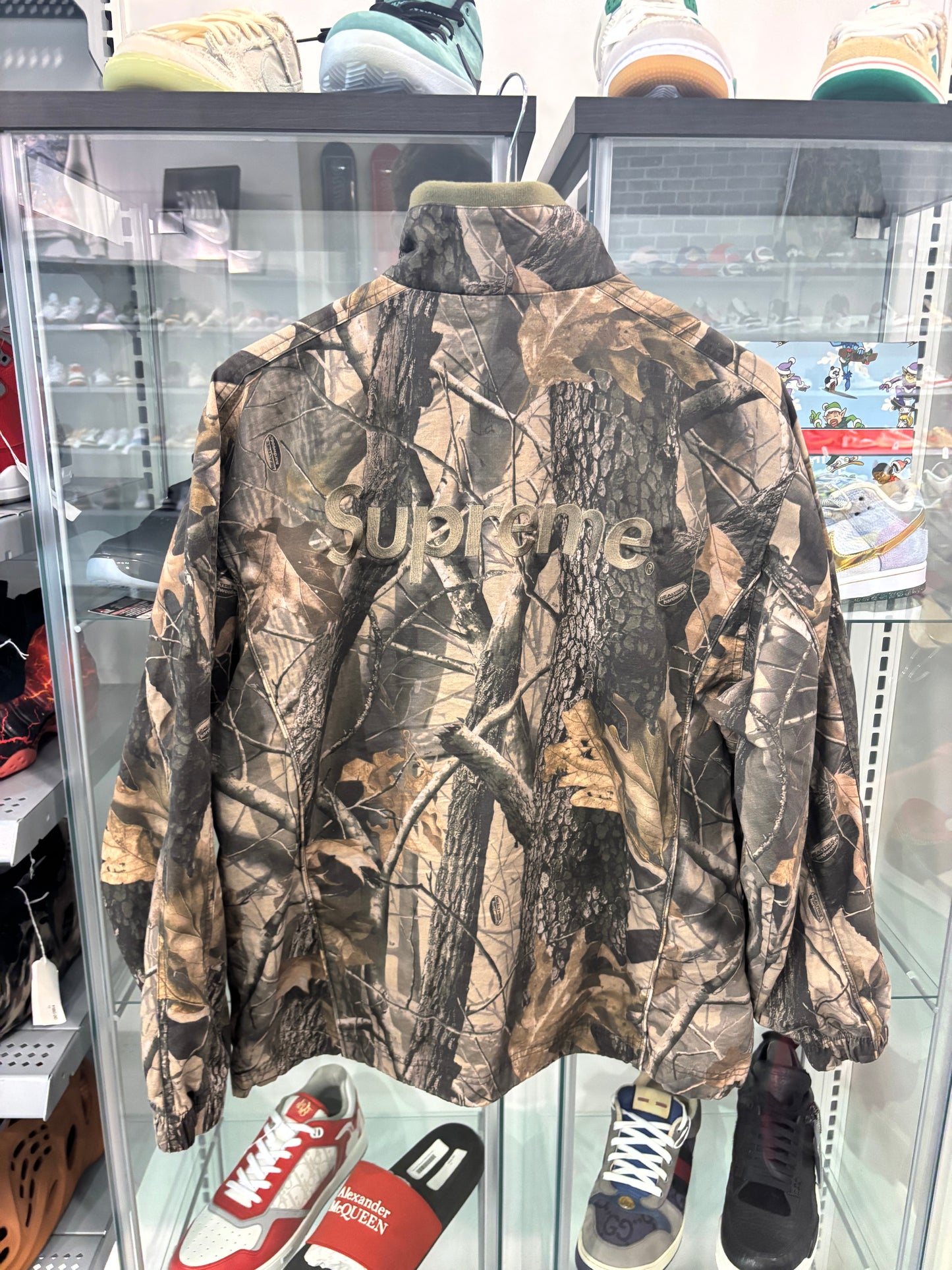Preowned Supreme Umbro Cotton Ripstop Track Jacket (SS26) Realtree Hardwoods Camo