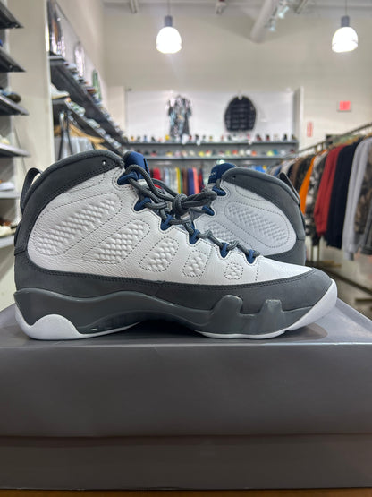Air Jordan 9 Flint Grey French Blue