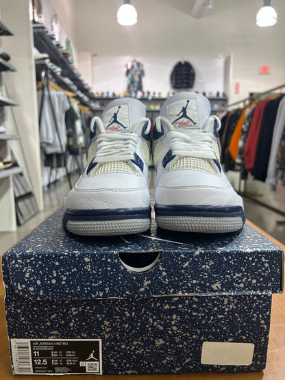 Preowned Air Jordan 4 Midnight Navy
