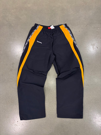 Supreme Logo Taping Track Pant Orange