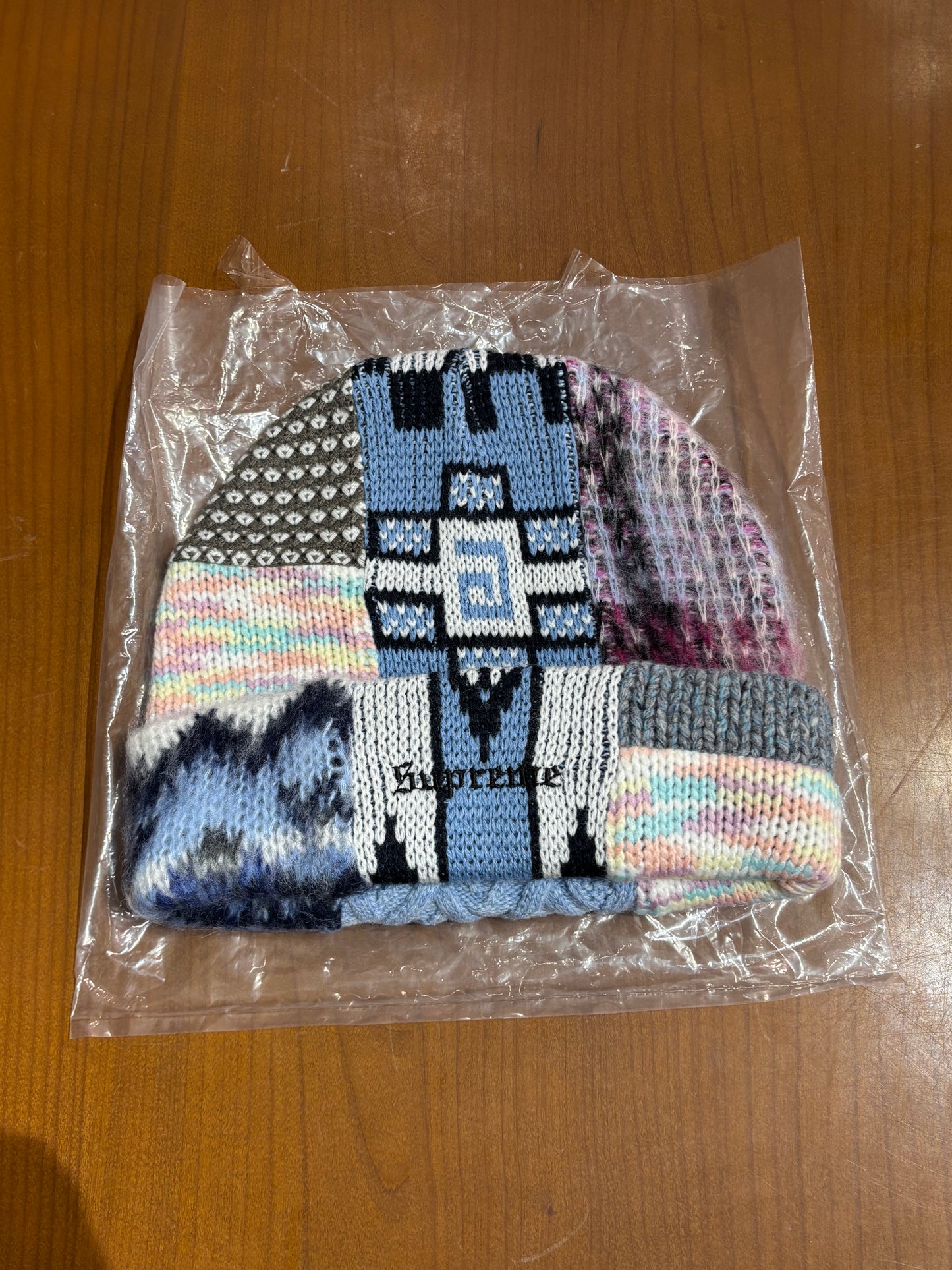 Supreme Patchwork Beanie