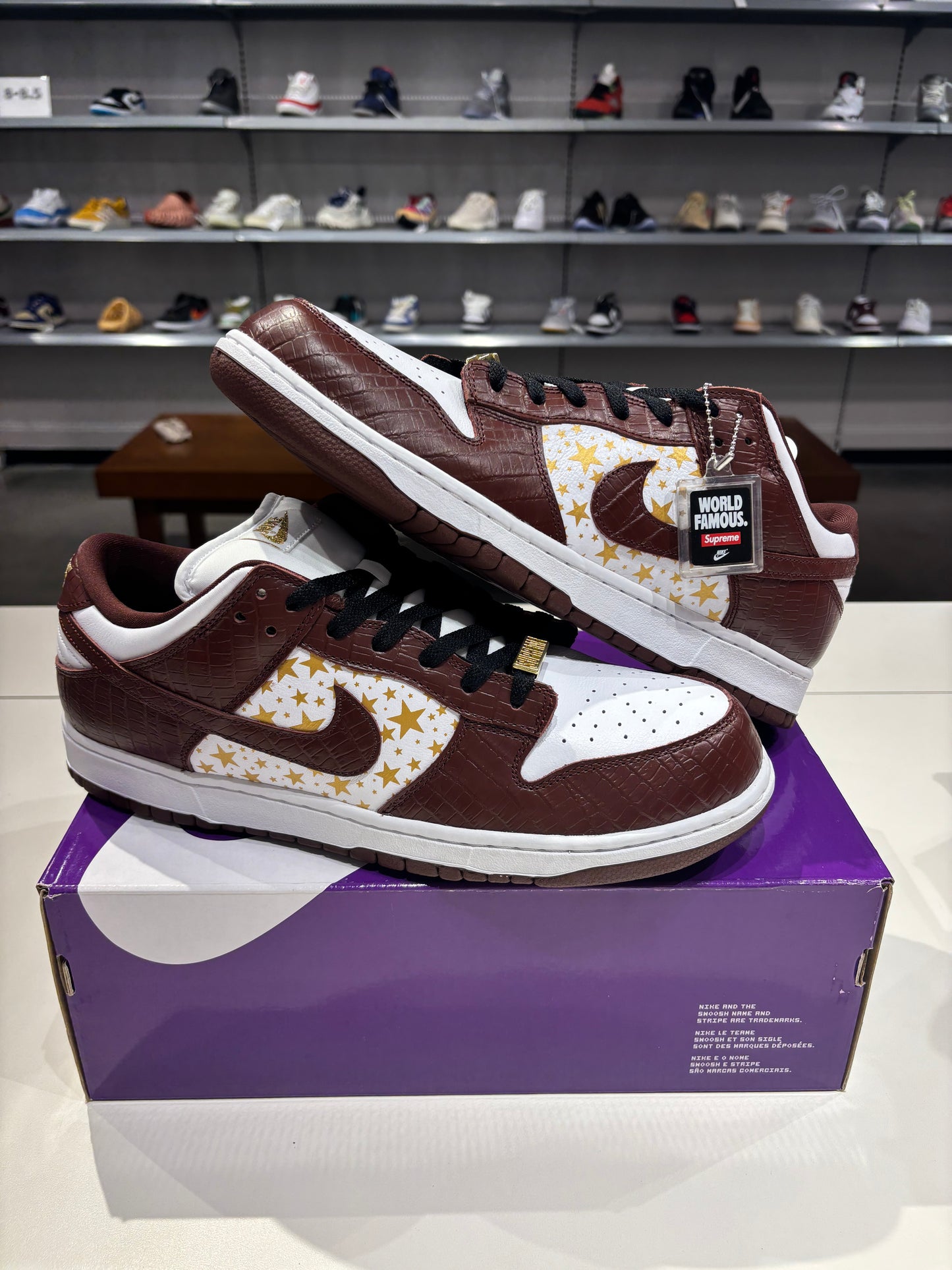 Nike SB Dunk Low Stars Barkroot Brown