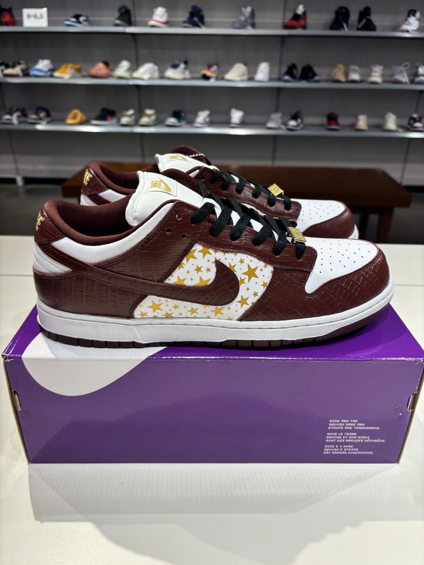 Nike SB Dunk Low Stars Barkroot Brown