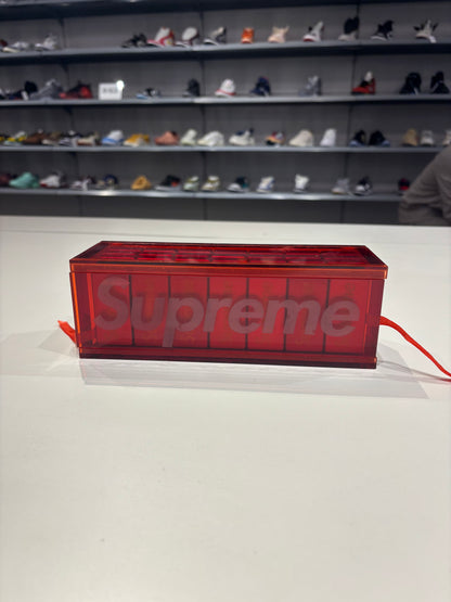 PO Supreme Aluminum Domino Set Red