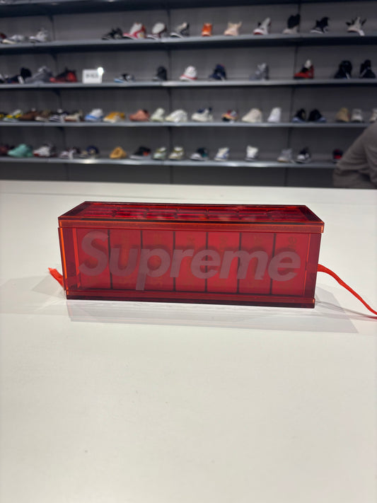 PO Supreme Aluminum Domino Set Red