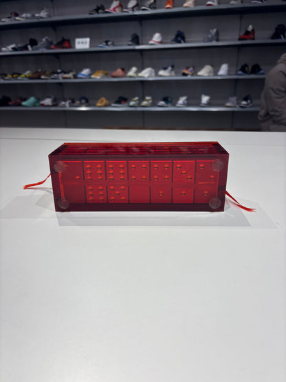 PO Supreme Aluminum Domino Set Red