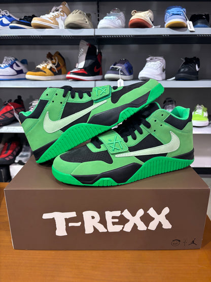 Travis Scott Jordan CJ1T-Rexx Travis Scott Green Spark