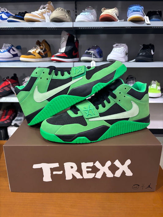 Travis Scott Jordan CJ1T-Rexx Travis Scott Green Spark