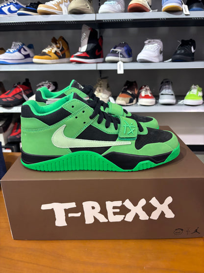 Travis Scott Jordan CJ1T-Rexx Travis Scott Green Spark
