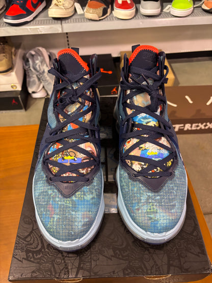 Nike Lebron 19 Fast Food Dutch Blue