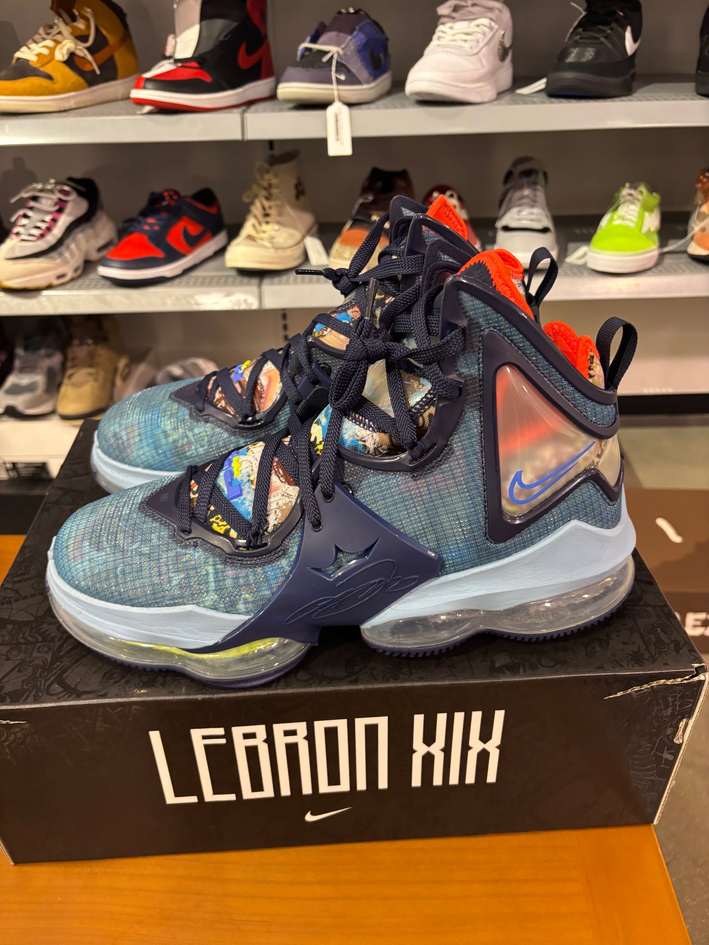 Nike Lebron 19 Fast Food Dutch Blue