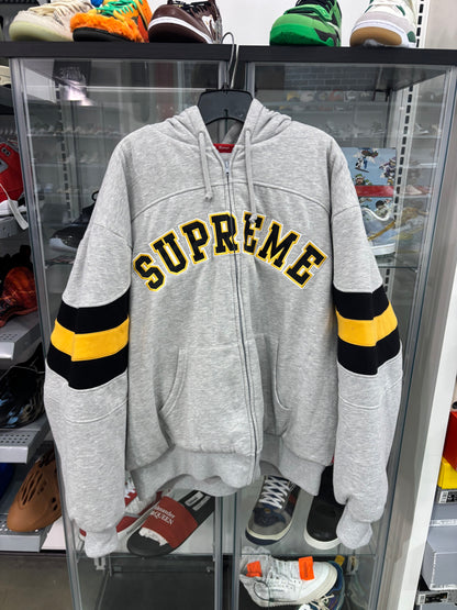 Supreme Filled Zip Up Heather Grey