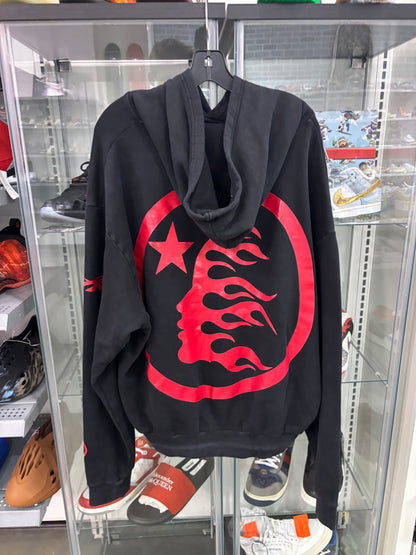 Preowned Hellstar Sport Logo Hoodie Black