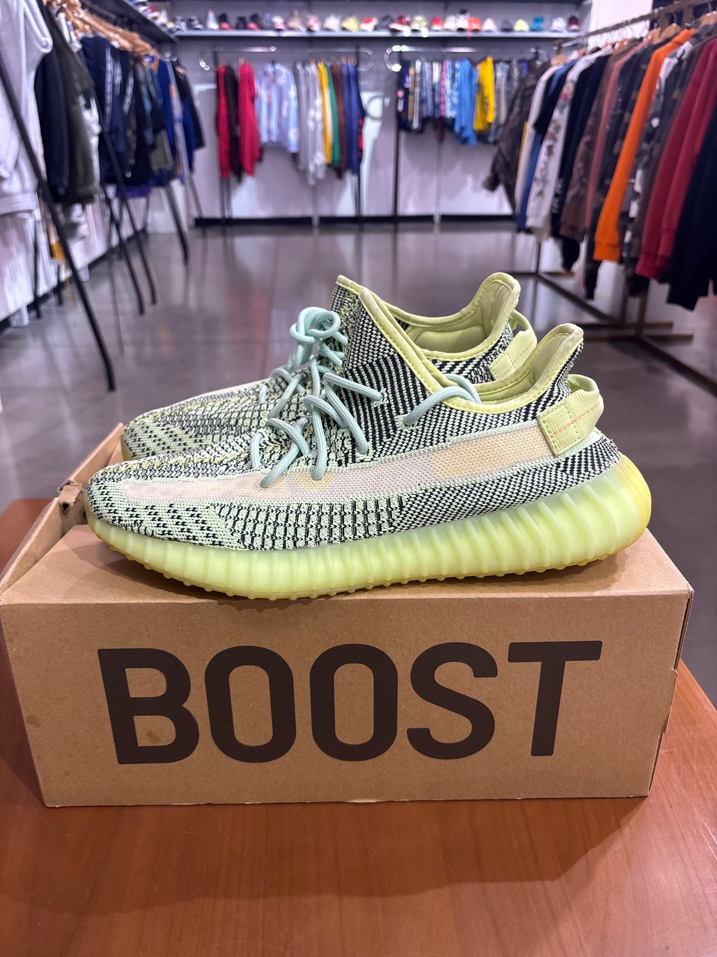 Preowned Yeezy 350 Yeezreel Non Reflective