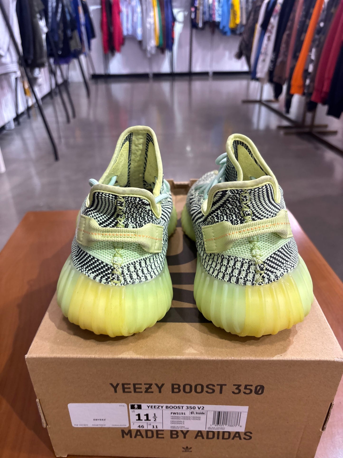 Preowned Yeezy 350 Yeezreel Non Reflective