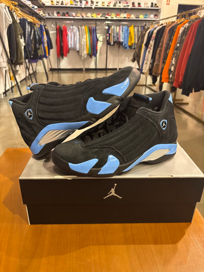 Air Jordan 14 Black University Blue