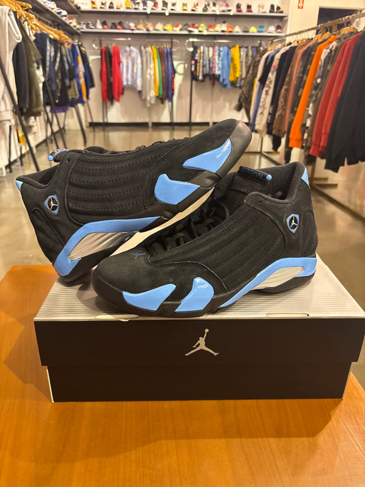 Air Jordan 14 Black University Blue