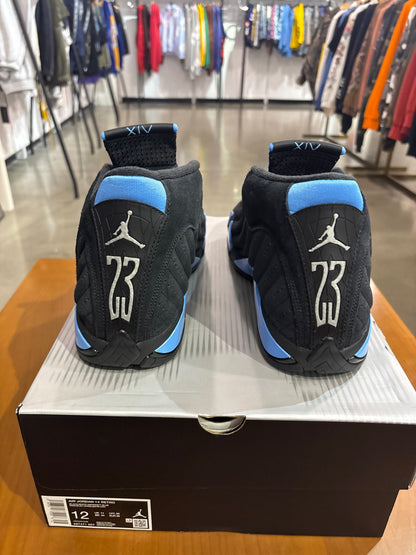 Air Jordan 14 Black University Blue