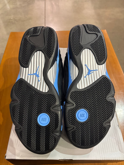 Air Jordan 14 Black University Blue