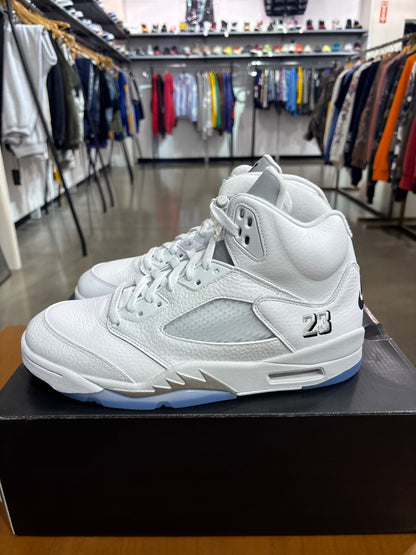 Air Jordan 5 White Metallic