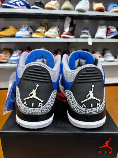 Air Jordan 3 Varisty Royal Cement