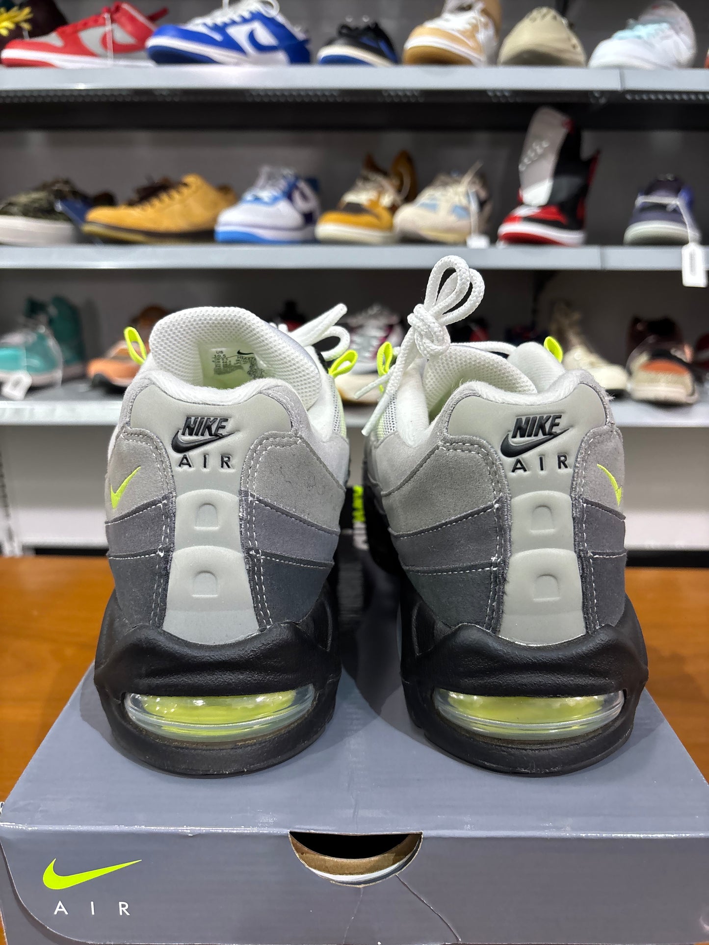 Preowned Air Max 95 Big Bubble Neon