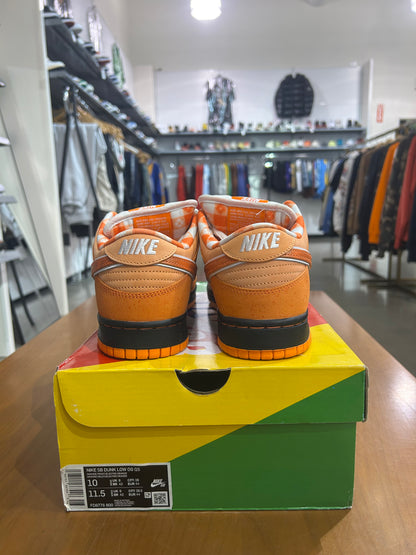 Preowned Nike SB Dunk Low Orange Lobster
