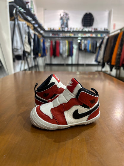 Preowned Air Jordan 1 Lost and Found Crib Bootie