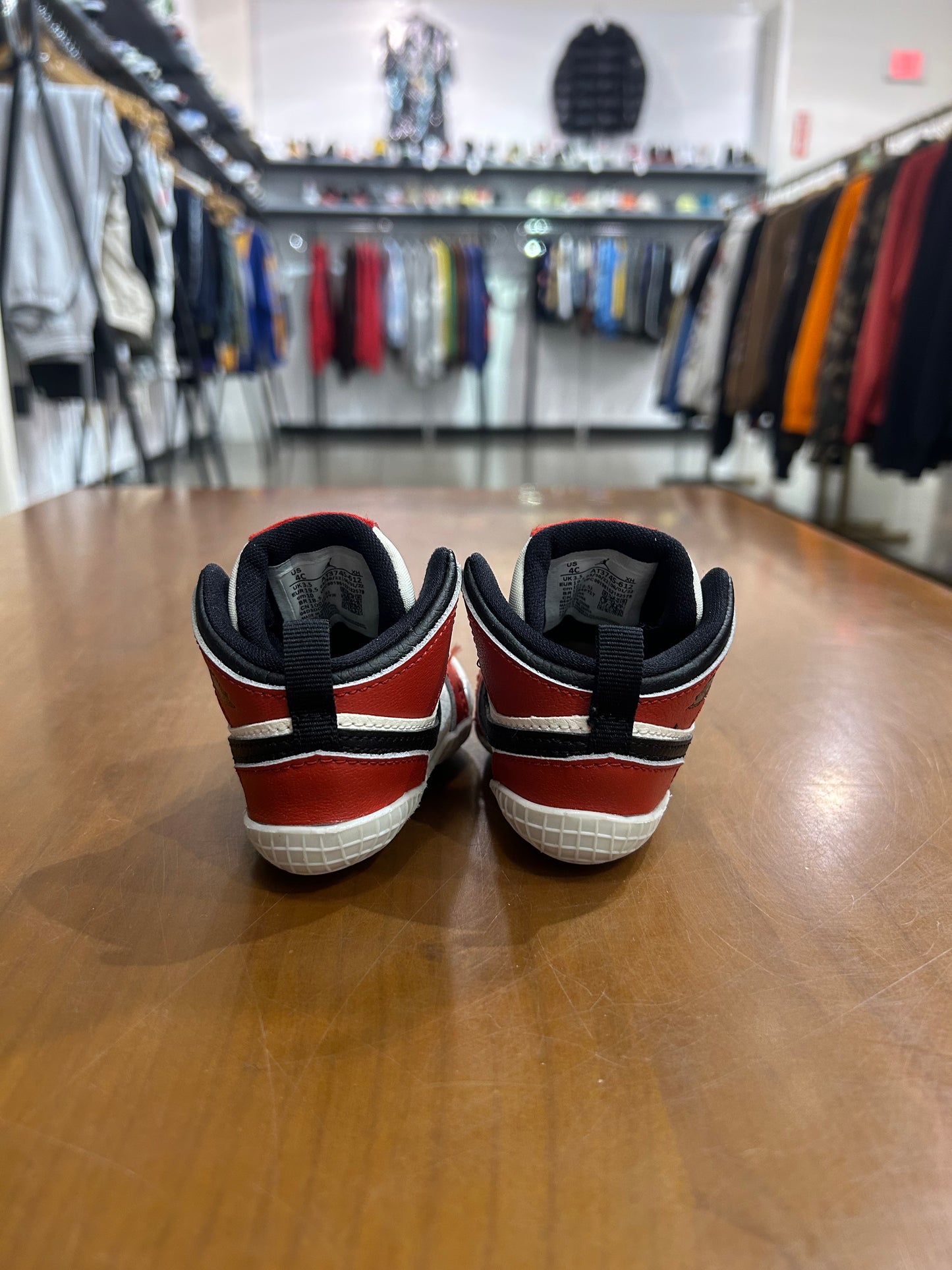 Preowned Air Jordan 1 Lost and Found Crib Bootie