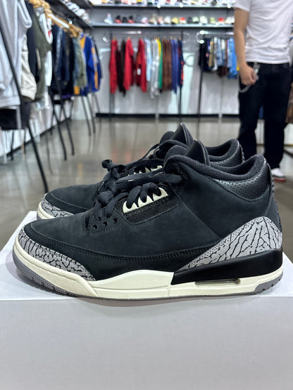 Preowned Air Jordan 3 Off Noir
