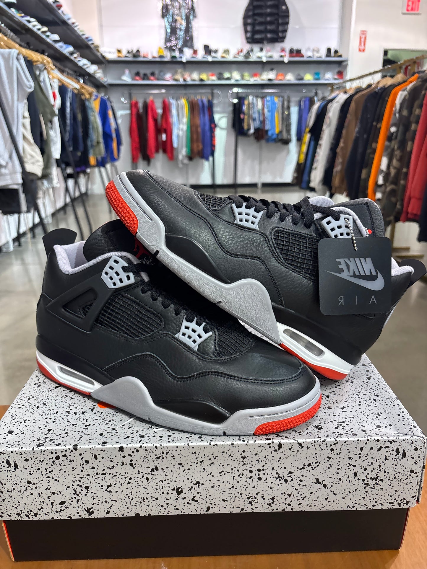 Air Jordan 4 Bred Reimagined
