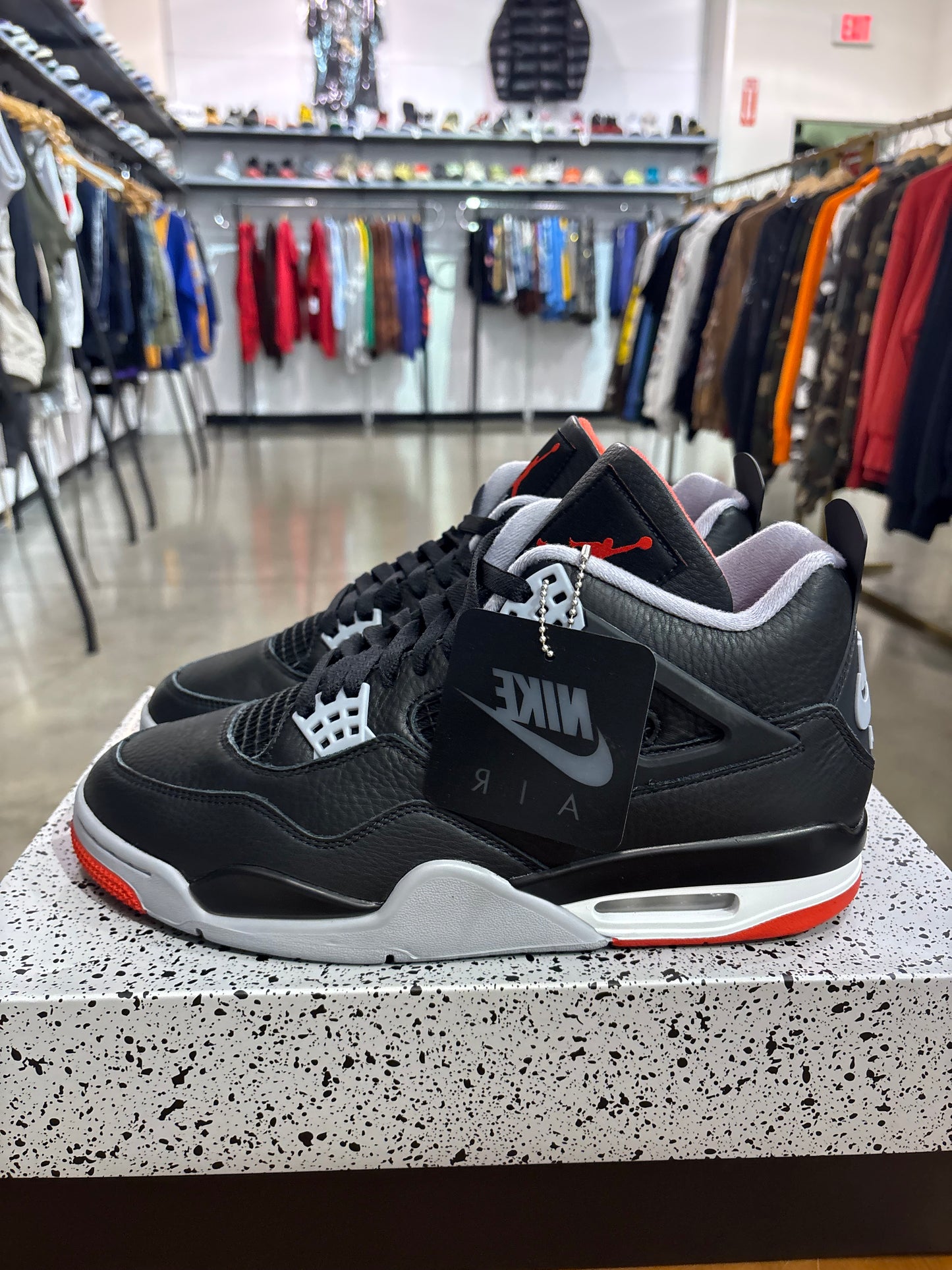 Air Jordan 4 Bred Reimagined