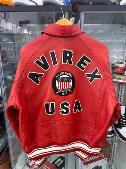 Preowned Avirex Jacket Red