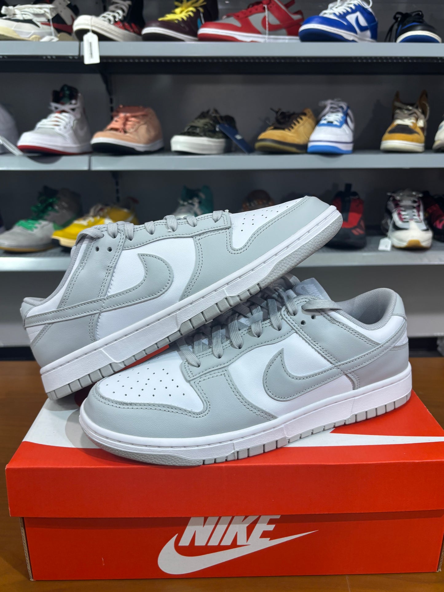 Preowned Nike Dunk Low Grey Fog
