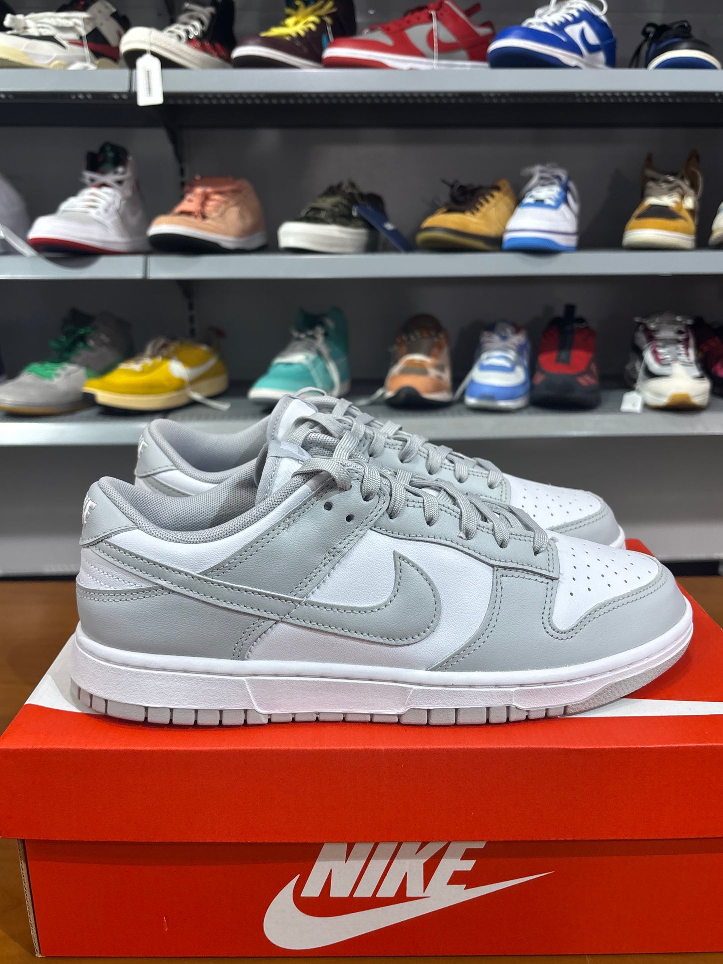 Preowned Nike Dunk Low Grey Fog