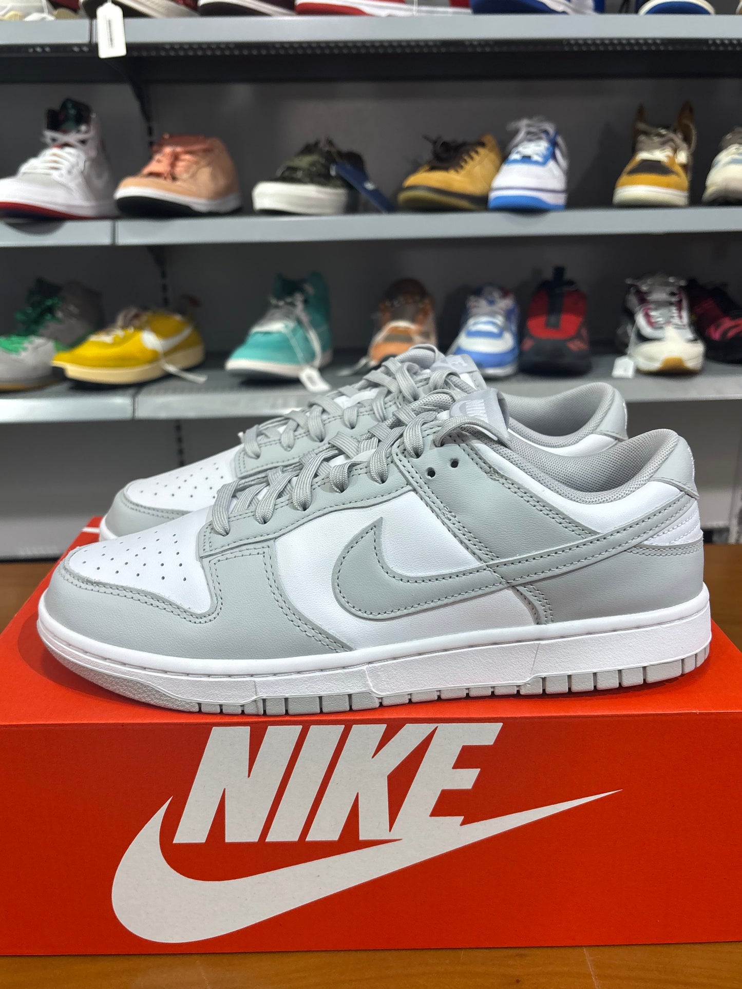 Preowned Nike Dunk Low Grey Fog