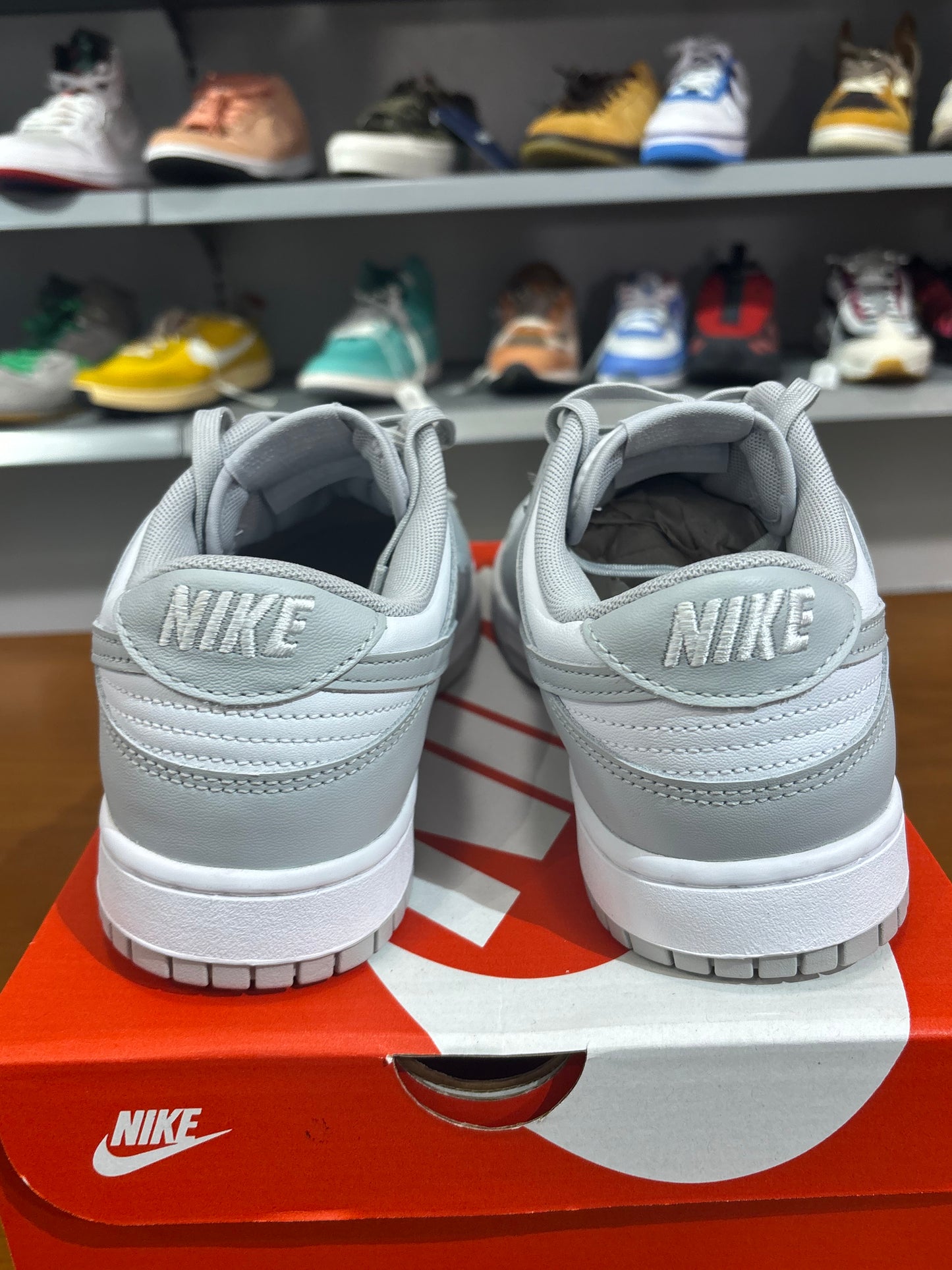 Preowned Nike Dunk Low Grey Fog