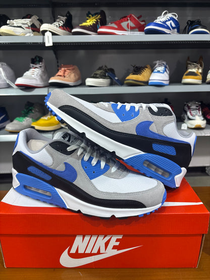 Nike Air Max 90 White Blue Crystal