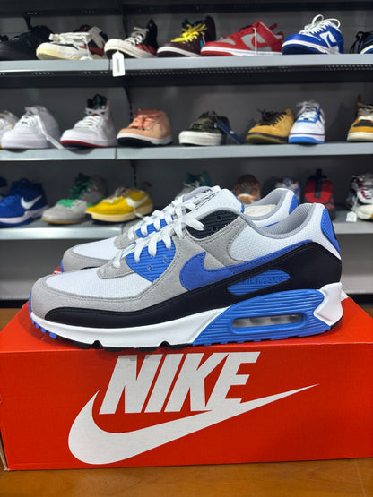 Nike Air Max 90 White Blue Crystal
