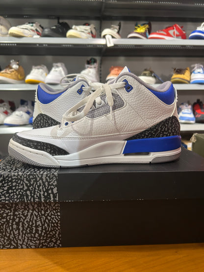 Preowned Air Jordan 3 Racer Blue