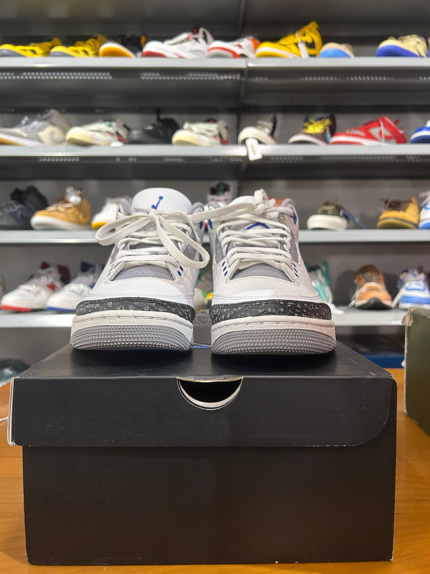 Preowned Air Jordan 3 Racer Blue