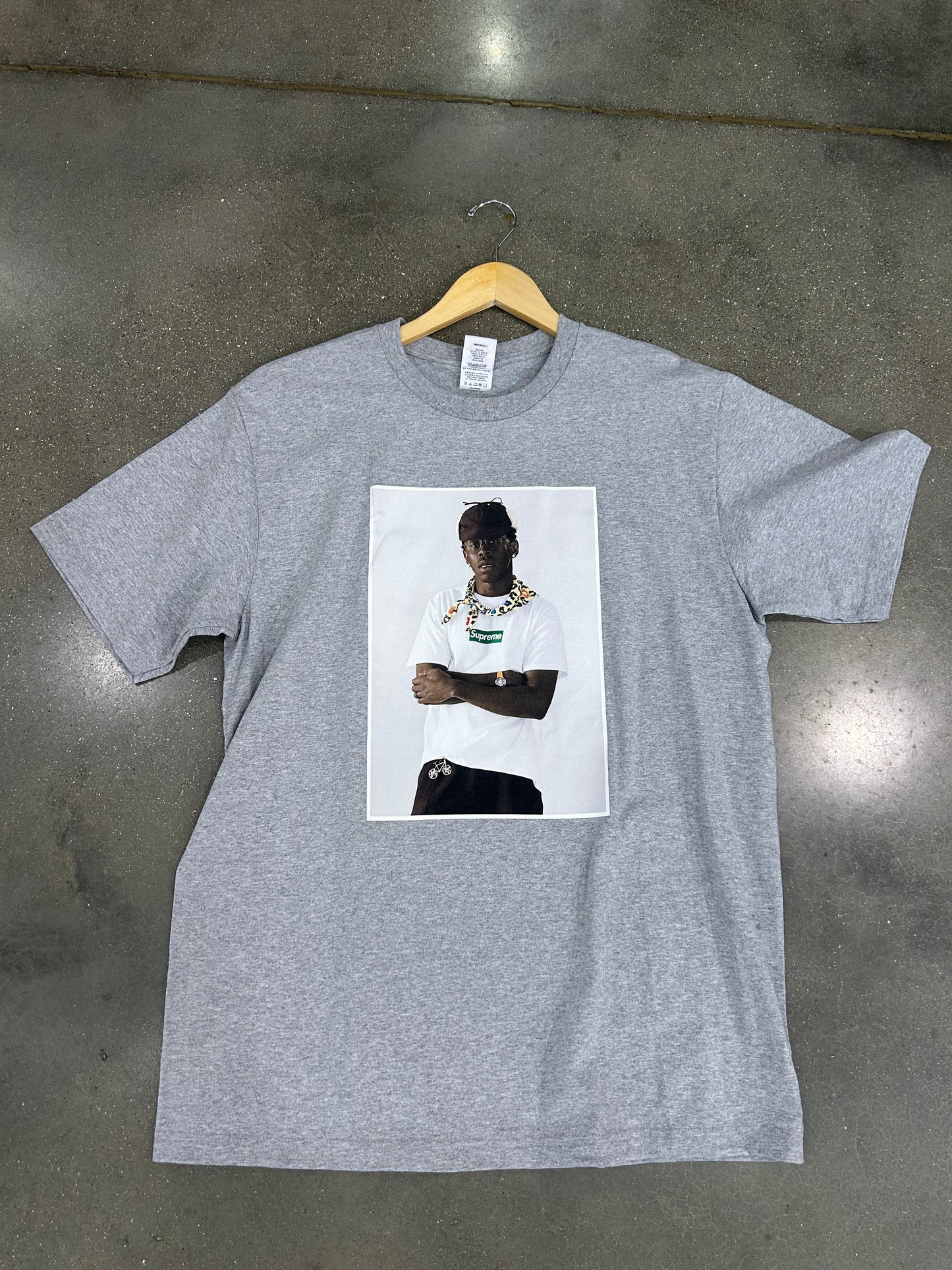 Supreme Tyler The Creator Tee Heather Grey