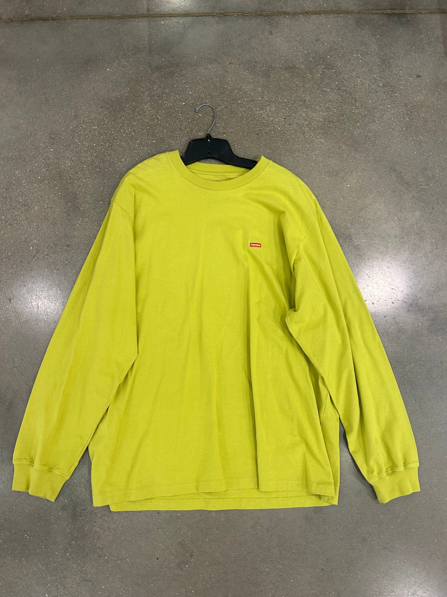 Supreme Small Box Long Sleeve Green