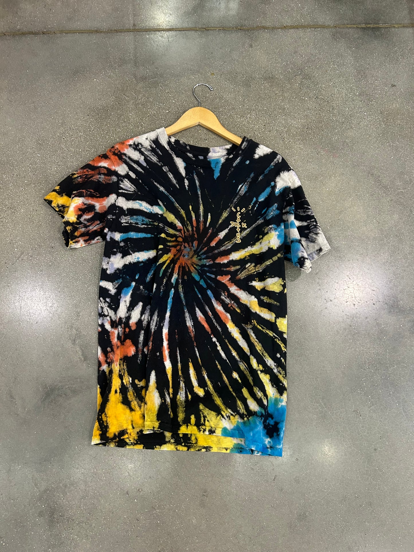 Preowned Travis Scott Cactus Jack Highest In The Room Dye T-Shirt