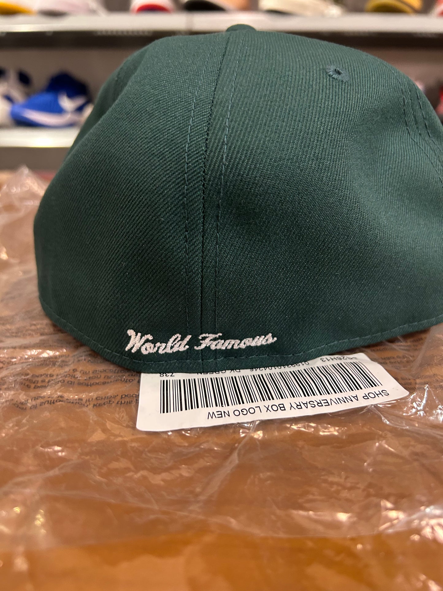 Supreme Shop Box Logo New Era 59Fifty Fitted Hat Green