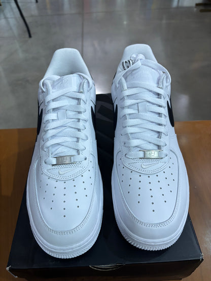 Supreme Air Force 1 Low White (Black Swoosh)