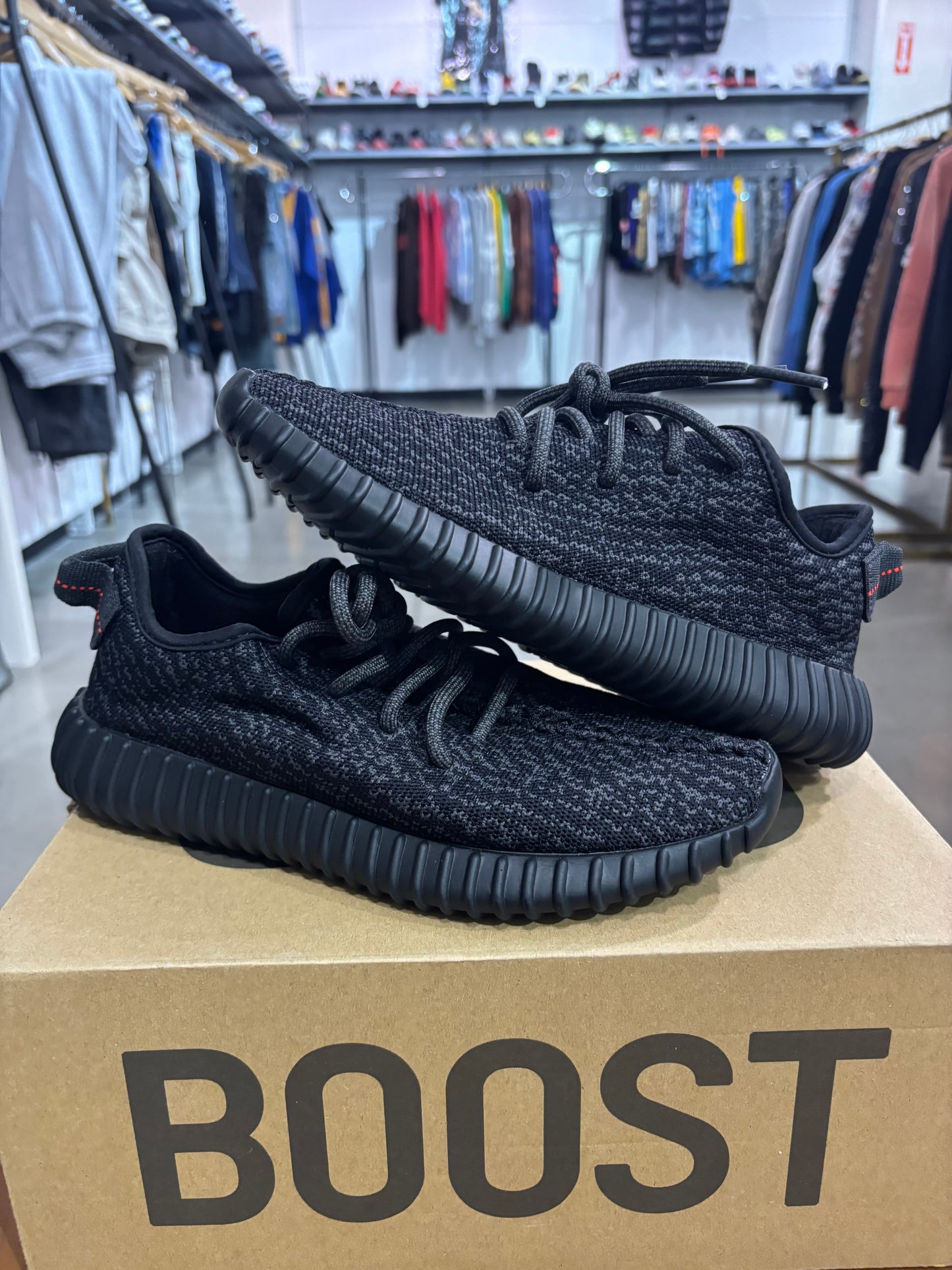 Yeezy 350 Pirate Black