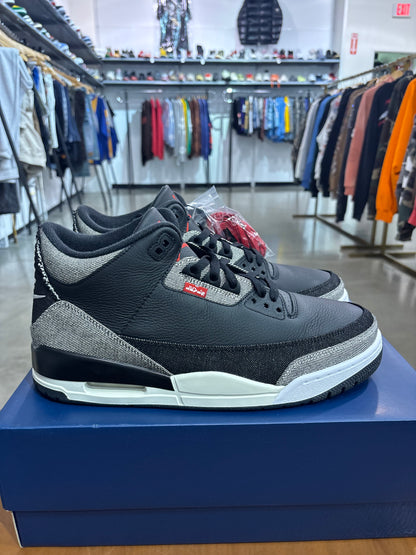 Air Jordan 3 Levis Black